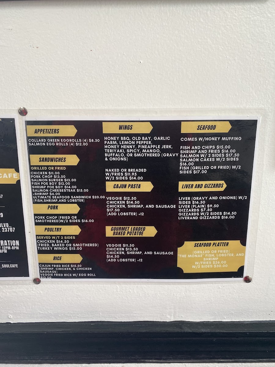 Sistas Soul Cafe Menu-2